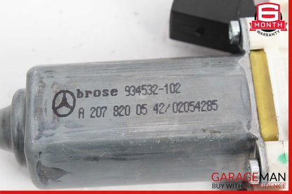 10-20 Mercedes R172 SLK250 CLA45 AMG Rear Right Door Window Regulator Motor Unit
