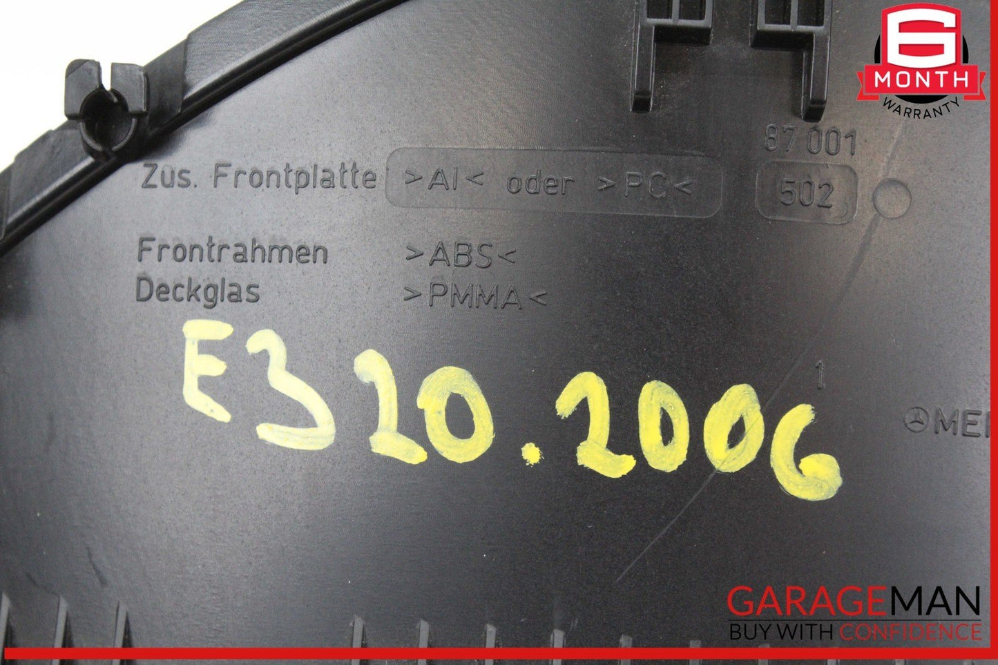 07-09 Mercedes W211 E320 CDI Speedometer Instrument Cluster Gauge 2115406648 OEM