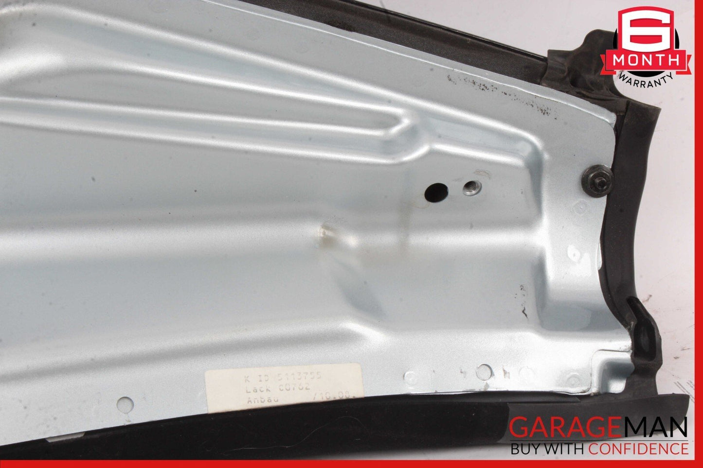 03-12 Mercedes R230 SL500 Rear Left Convertible Roof Top C Pillar Hinge Cover