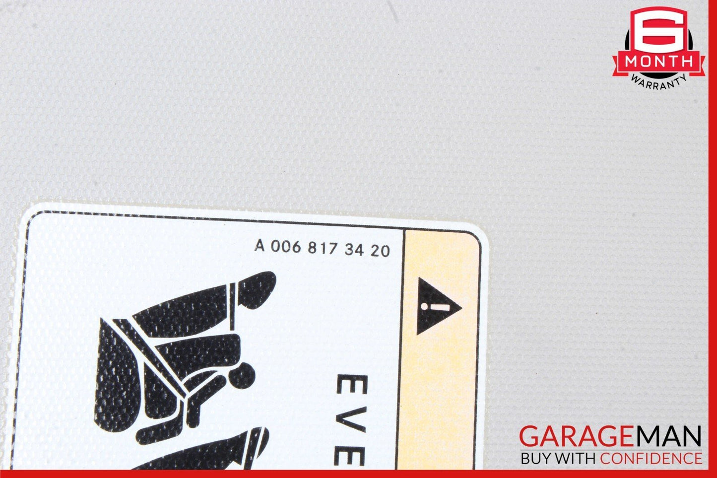 14 Mercedes B-Class W242 W246 B250 Front Right Side Sun Visor A0068173420
