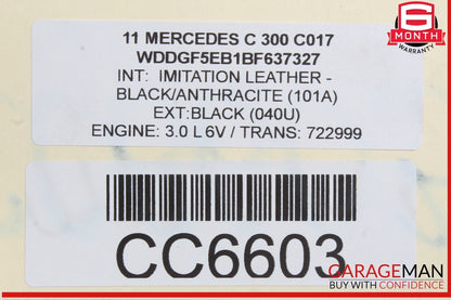 08-14 Mercedes W204 C300 Engine Motor Cooling Radiator AC A/C Condenser Assy OEM