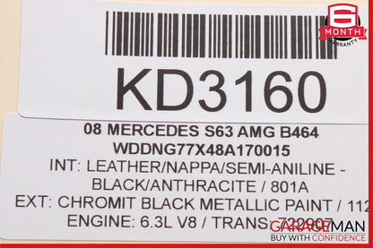 07-13 Mercedes W221 S350 S550 Front Left Side Door Tweeter Speaker Cover Black