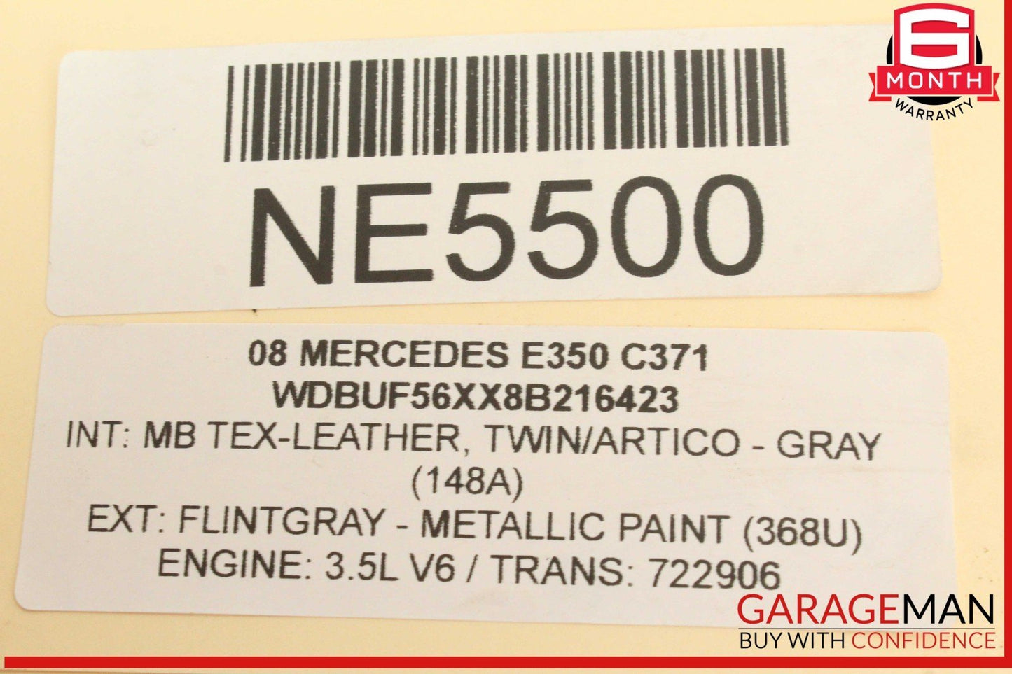 03-11 Mercedes W211 E350 CLK500 Bosch Engine Starter Motor 0061510501 OEM
