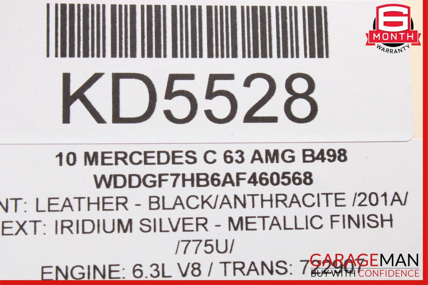 08-15 Mercedes C300 GLK350 Front / Rear Right Exterior Door Handle Keyless Go