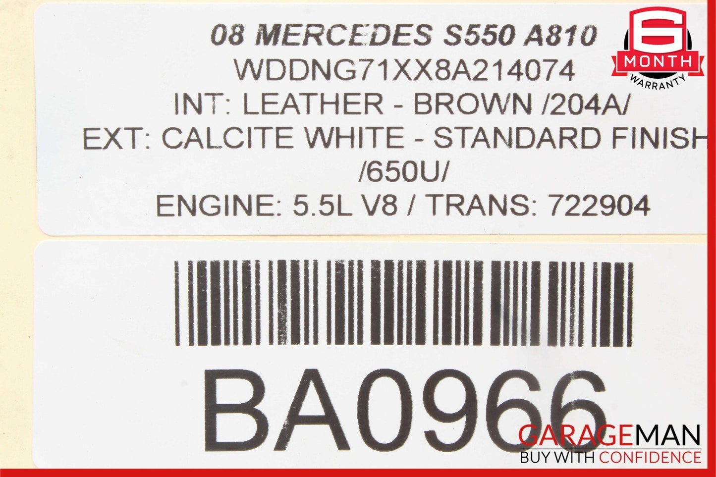 07-09 Mercedes S550 CL550 CL600 Bluetooth Communication Controller Module OEM