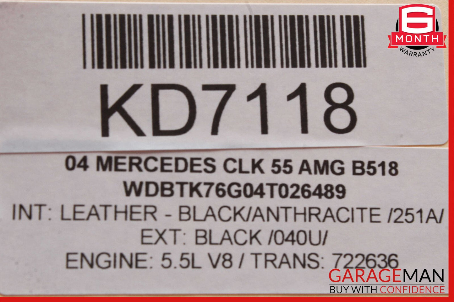 03-09 Mercedes W209 CLK55 CLK500 Front Right & Left Door Speaker Set