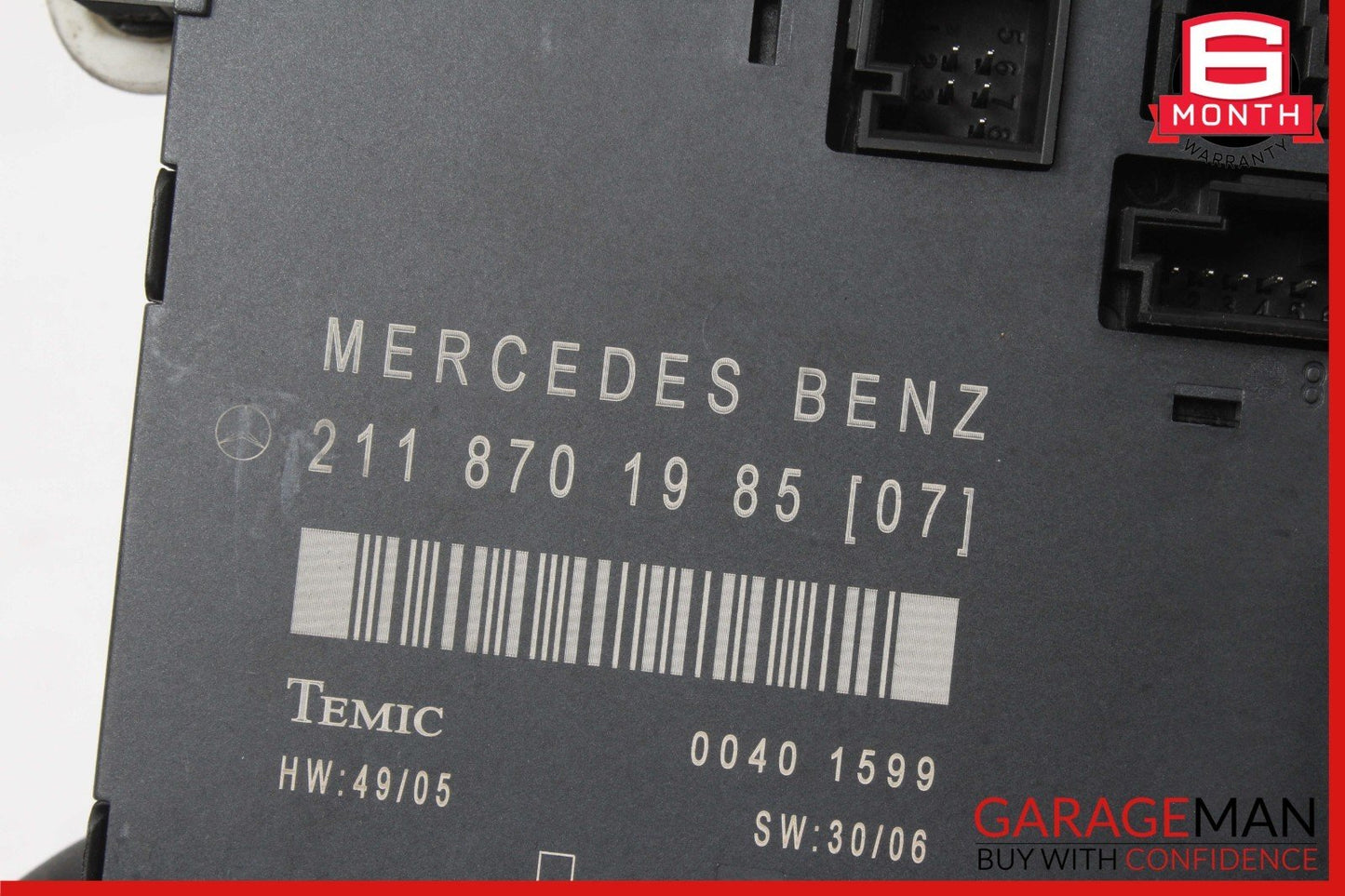 03-09 Mercedes W211 E350 E500 Front Left Side Door Control Module Unit OEM