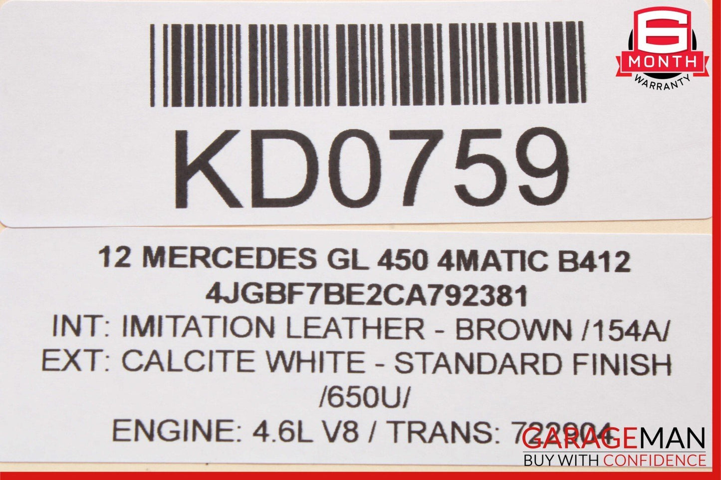 06-13 Mercedes X164 GL450 E320 Heated Seat Control Module 2118703885 OEM