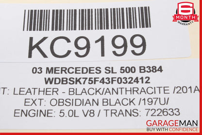 03-06 Mercedes R230 SL500 Front Left Door Keyless Go Entry Antenna Module OEM