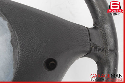 06-09 Mercedes W211 E350 CLS500 4 Spoke Steering Wheel Leather Black OEM