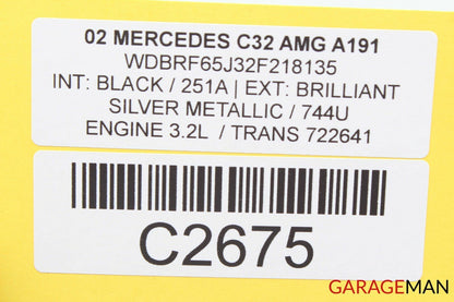 01-07 Mercedes W203 C240 C32 AMG Front Right Passenger Door Lock Latch Actuator