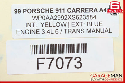 99-05 Porsche 996 Carrera 911 Power Steering Rack and Pinion OEM
