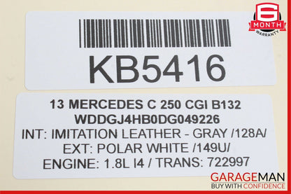 10-17 Mercedes W204 C250 E350 Upper Roof Sun Shade Screen Roller Blind Motor