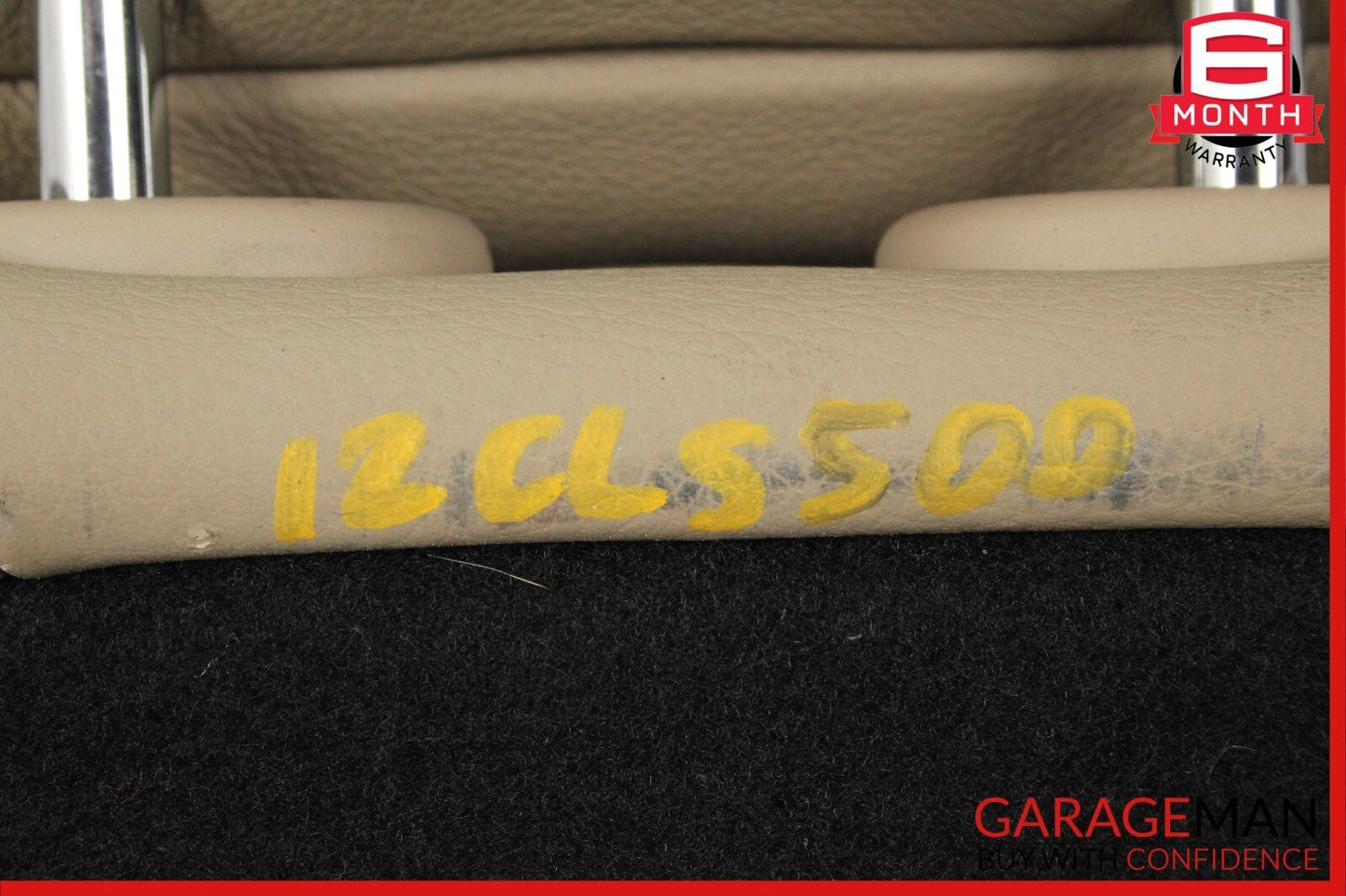 12-16 Mercedes W218 CLS500 Rear Right Side Top Upper Seat Cushion Cover Armrest