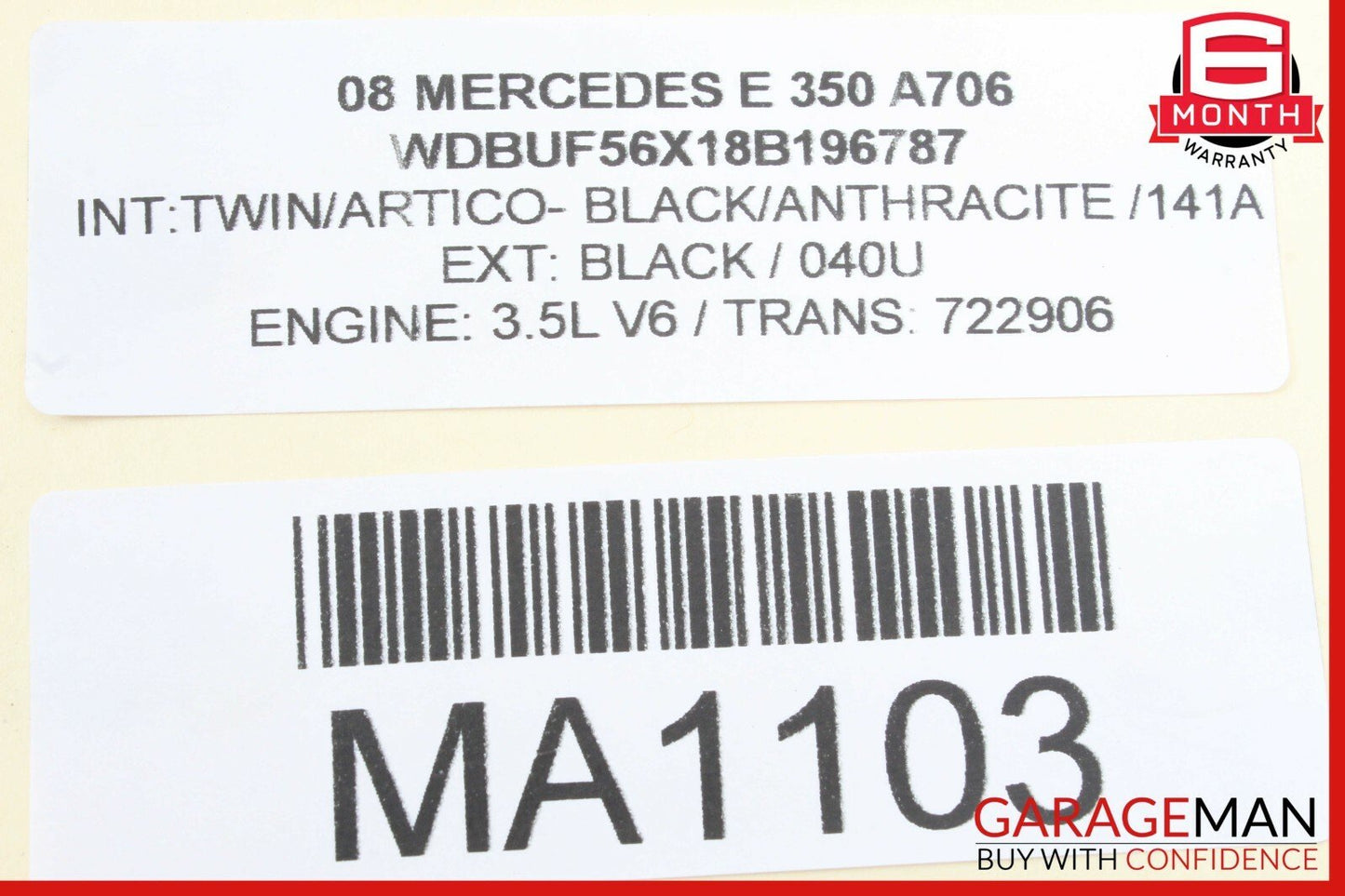 03-09 Mercedes W211 E350 CLS350 Front Left Side Door Mirror Control Switch OEM