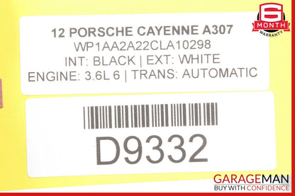 11-17 Porsche Cayenne 958 Rear Right Side Suspension Upper Forward Control Arm