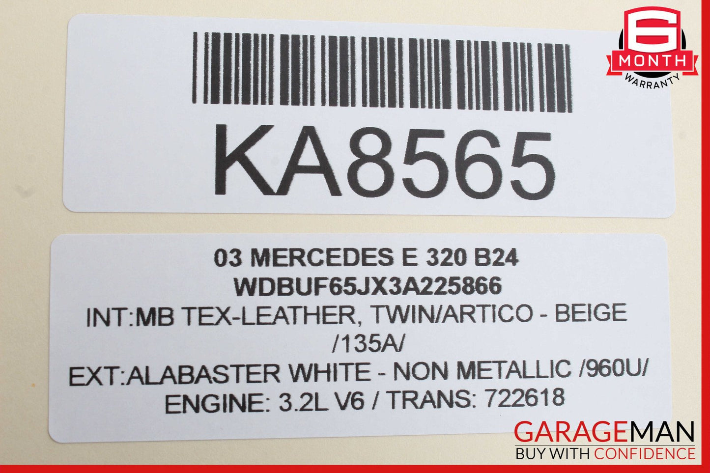 03-09 Mercedes W211 E320 E550 Front Left Driver Side Door Control Module OEM