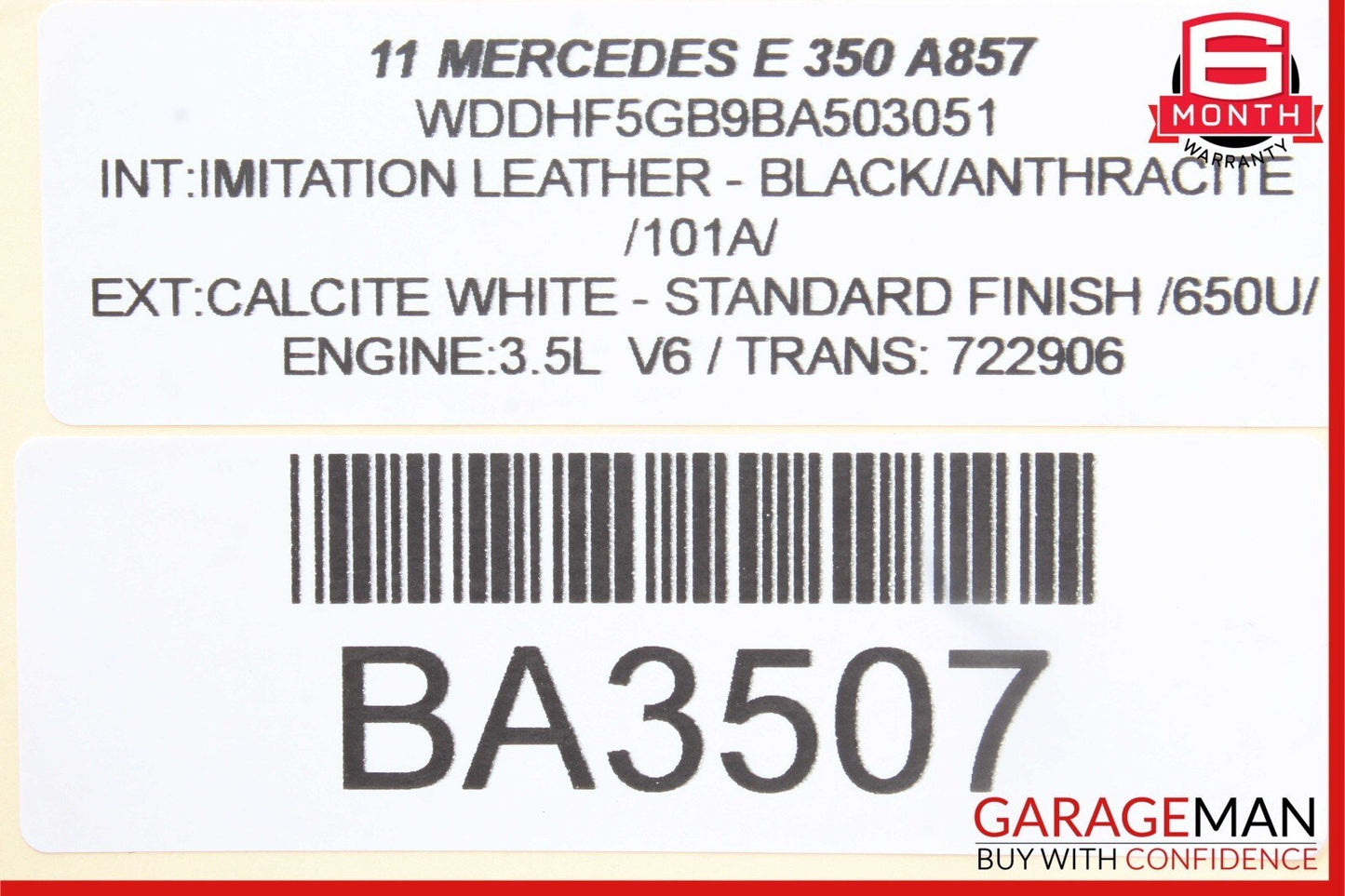 08-18 Mercedes C250 CLS400 E400 E350 Front Right Side Door Control Module Unit