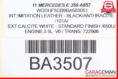 08-18 Mercedes C250 CLS400 E400 E350 Front Right Side Door Control Module Unit