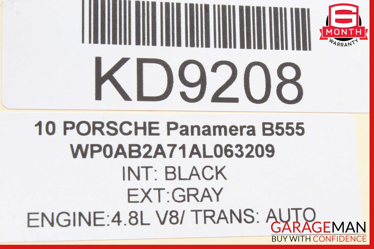 10-15 Porsche Panamera 970 Rear Climate Control Panel Switch OEM