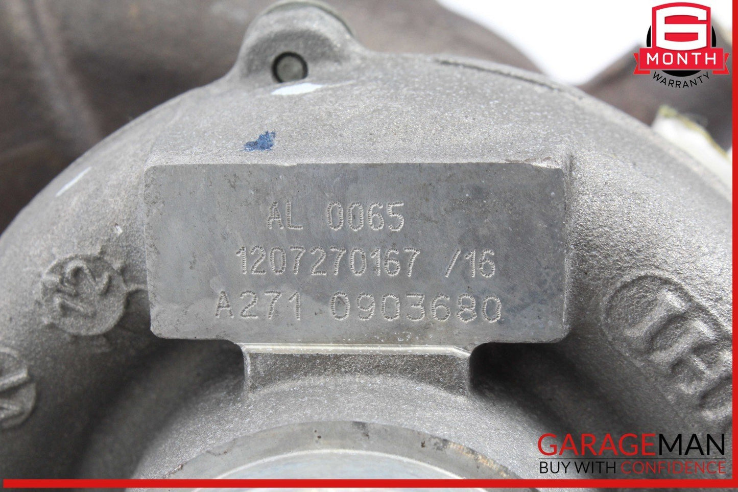 12-15 Mercedes R172 SLK250 C250 1.8L Turbo Turbocharger Manifold Assembly OEM