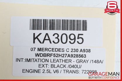 01-07 Mercedes W203 C230 C32 AMG Front Left Side Lower Control Arm RWD