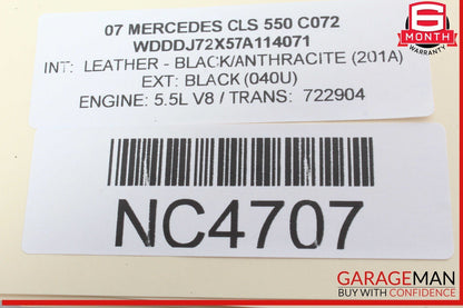 06-11 Mercedes W219 CLS550 CLS500 Dome Light Lamp Switch 2198201301 OEM