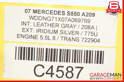 07-13 Mercedes W221 S550 CL550 S63 AMG A/C AC Heater Climate Control Switch OEM