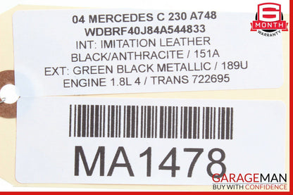 01-07 Mercedes W203 C230 C320 Front Left or Right Door Sound Audio Speaker OEM