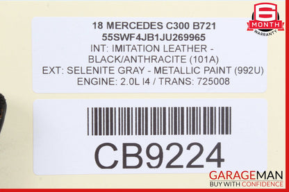 15-20 Mercedes W205 C300 Rear Right or Left Lower Rearward Control Arm OEM
