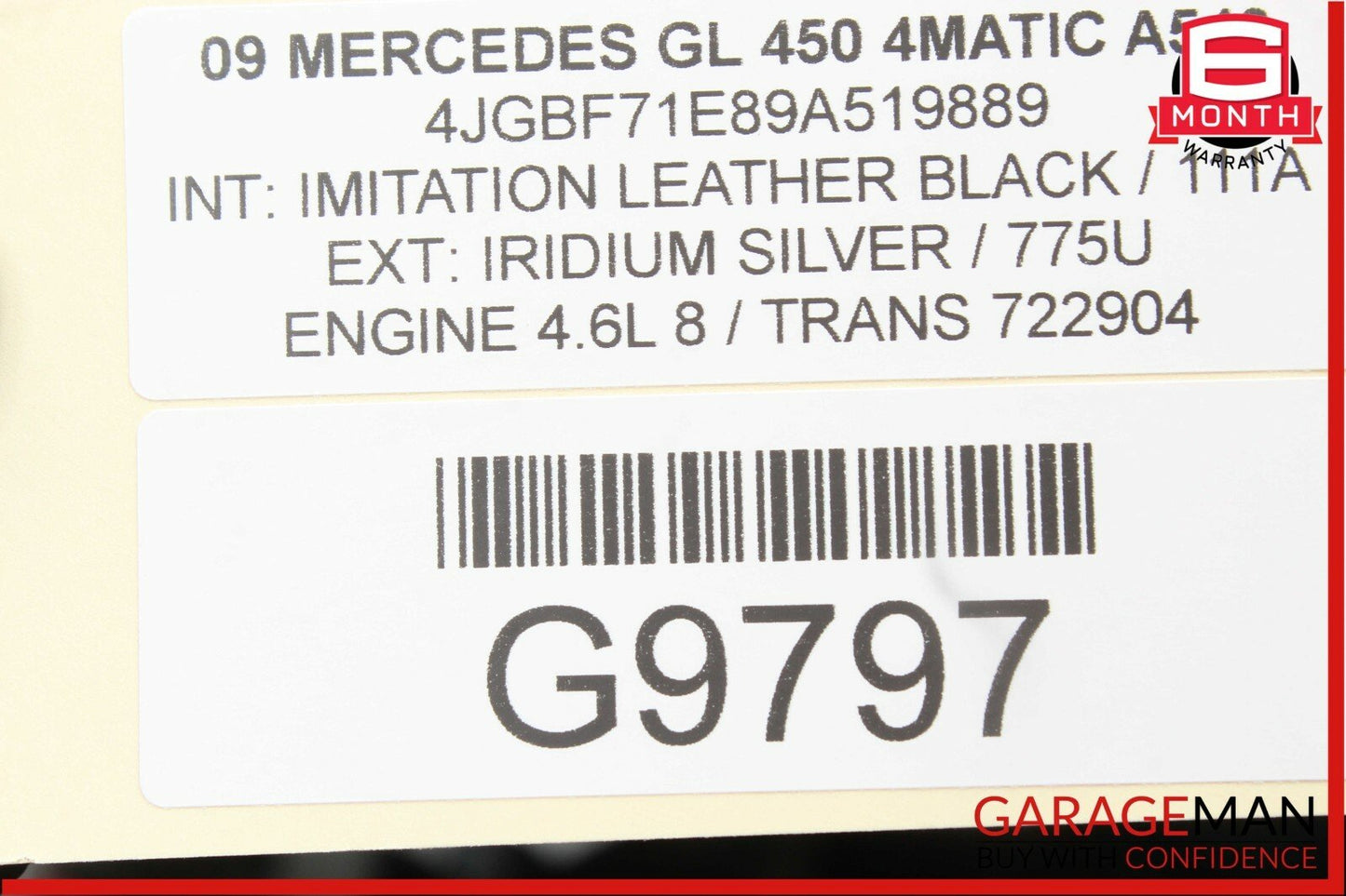 07-12 Mercedes X164 GL450 ML350 R350 Voice Communication Control Module Unit OEM