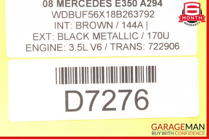 07-09 Mercedes W211 E350 S550 CL65 AMG Ipod Interface Control Module B67824252