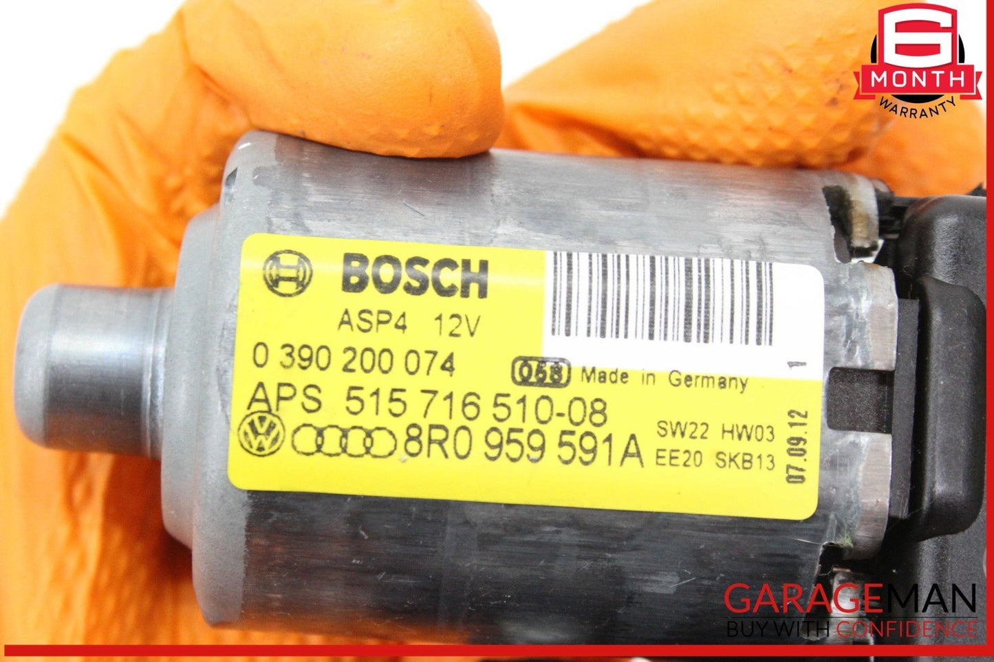 13-17 Audi Q5 SQ5 Panoramic Sunroof Sun Roof Motor Bosch 8R0959591A OEM