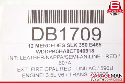 12-20 Mercedes R172 SLK350 SLC300 Base Right Side Skirt Rocker Panel Moulding