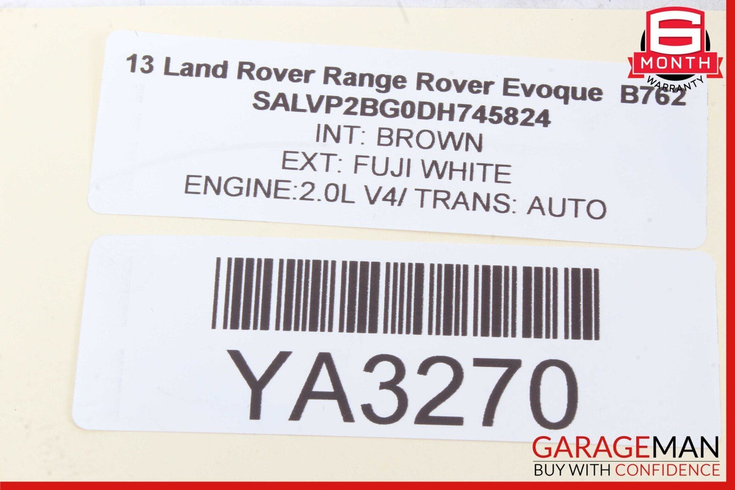 12-15 Land Rover Range Rover Evoque L538 Receiver AM FM CD Navigation Module OEM