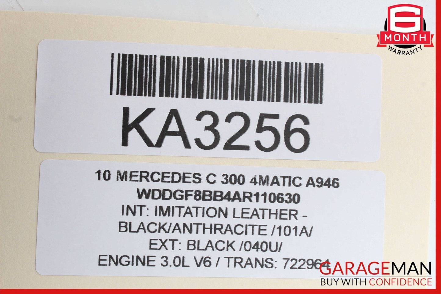 08-14 Mercedes W204 C300 Front Right Side Door Panel Tweeter Speaker Cover OEM