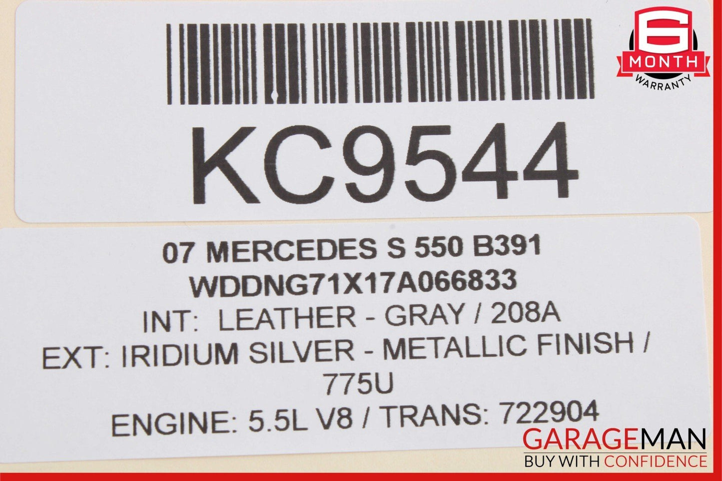 07-13 Mercedes W221 S550 S450 Rear Right Passenger Door Lock Latch Actuator