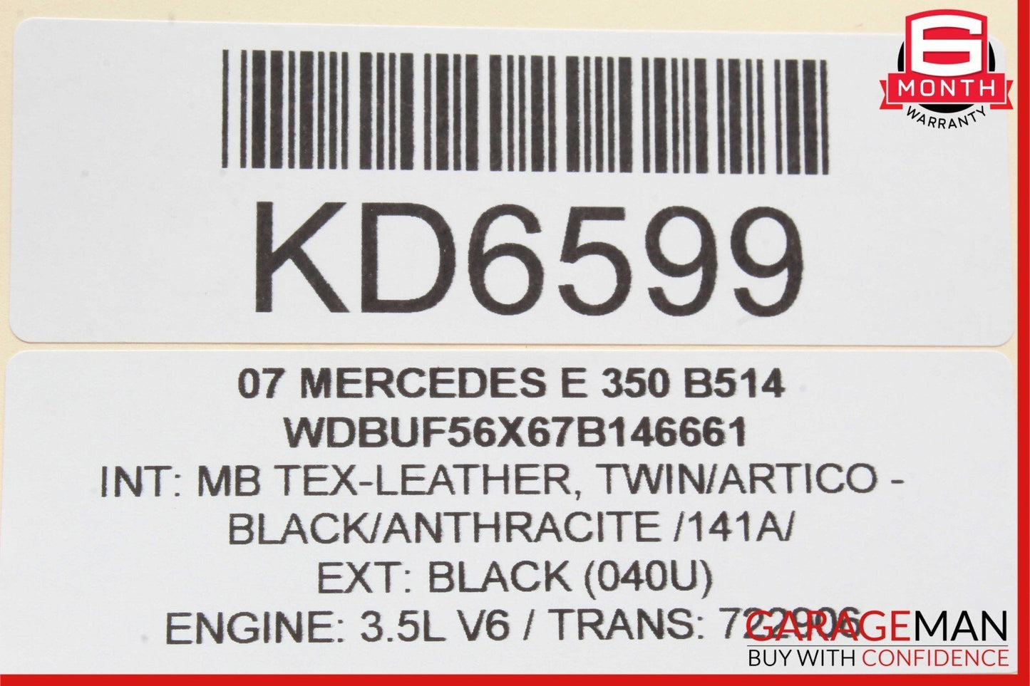 03-09 Mercedes W211 E350 E500 E550 Front Right Door Window Regulator Motor Unit