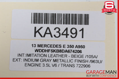 08-20 Mercedes E350 SLC300 GLK350 C250 Front Right Door Lock Latch Actuator