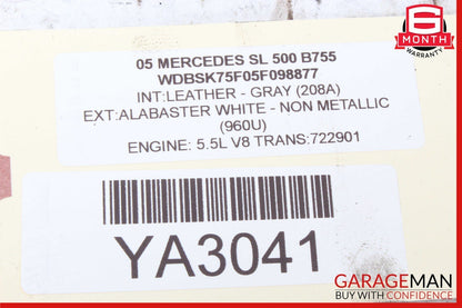 03-06 Mercedes R230 SL500 SL55 AC A/C Air Conditioning Compressor 0012300211 OEM