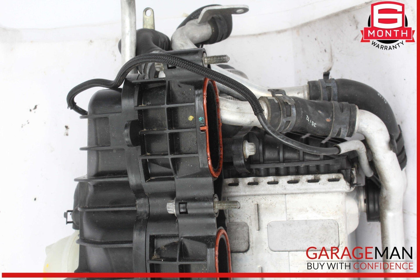 Mercedes X166 GL450 Air Intake Manifold Distributor Engine Intercooler Assembly