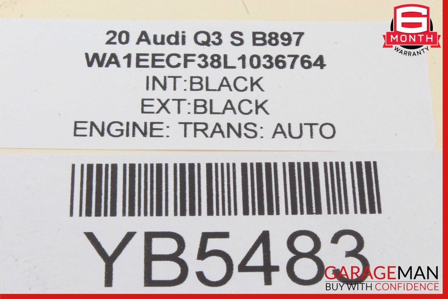 19-24 Audi Q3 Front Left Side Dash Trim Molding Cover Panel 83B853189A
