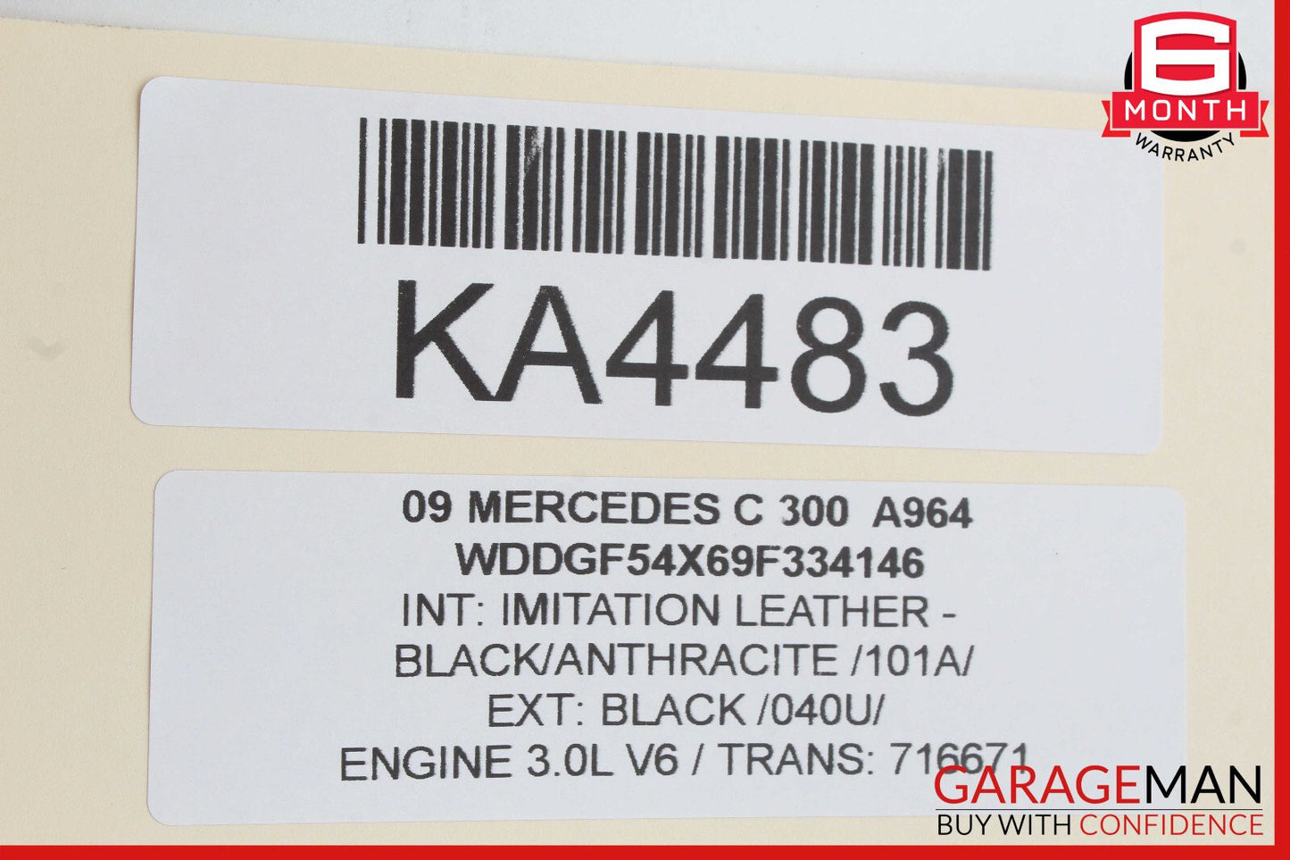 08-11 Mercedes W204 C300 C250 Front Left Driver Side Exterior Door Handle OEM