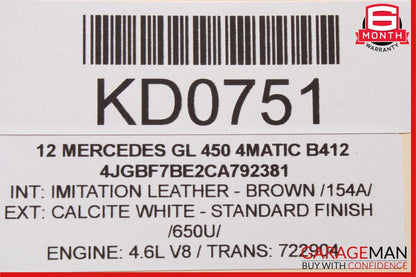 05-14 Mercedes X164 GL450 SL550 Communication Interface Module 2049005704 OEM