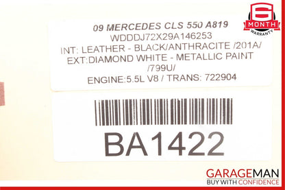 06-11 Mercedes W219 CLS500 Front Left Side Door Lock Latch Actuator Keyless Go