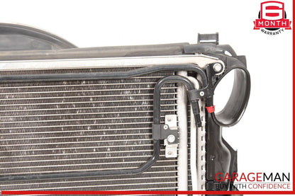 02-06 Mercedes W220 S430 Engine Motor Cooling Fan Shroud w/ Radiator OEM