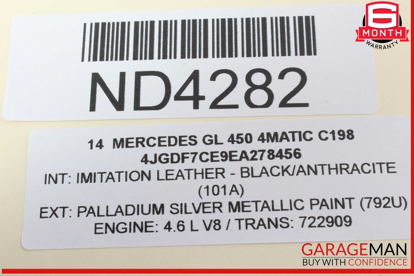 12-16 Mercedes X166 GL450 4MATIC Trailer Towing Control Module 2469005501 OEM