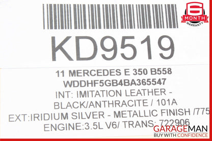 10-16 Mercedes W212 E350 E250 RWD Sedan Front Right Spindle Knuckle Hub Bearing