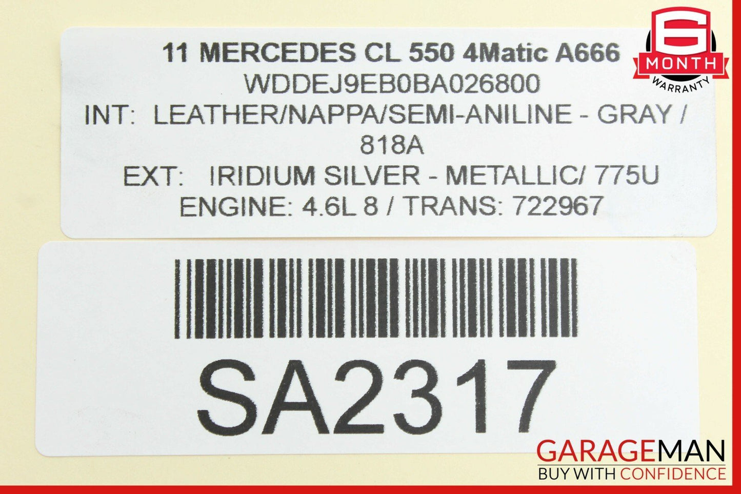 10-13 Mercedes W221 S400 Hybrid Transmission Auxiliary Oil Pump 2212700197 OEM