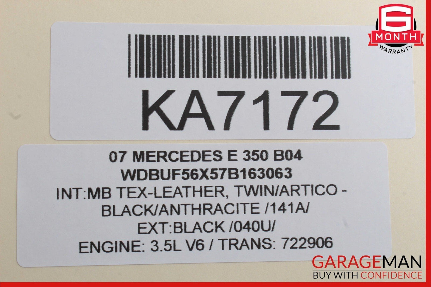 03-09 Mercedes W211 E350 E63 AMG Front Left Driver Side Door Control Module Unit